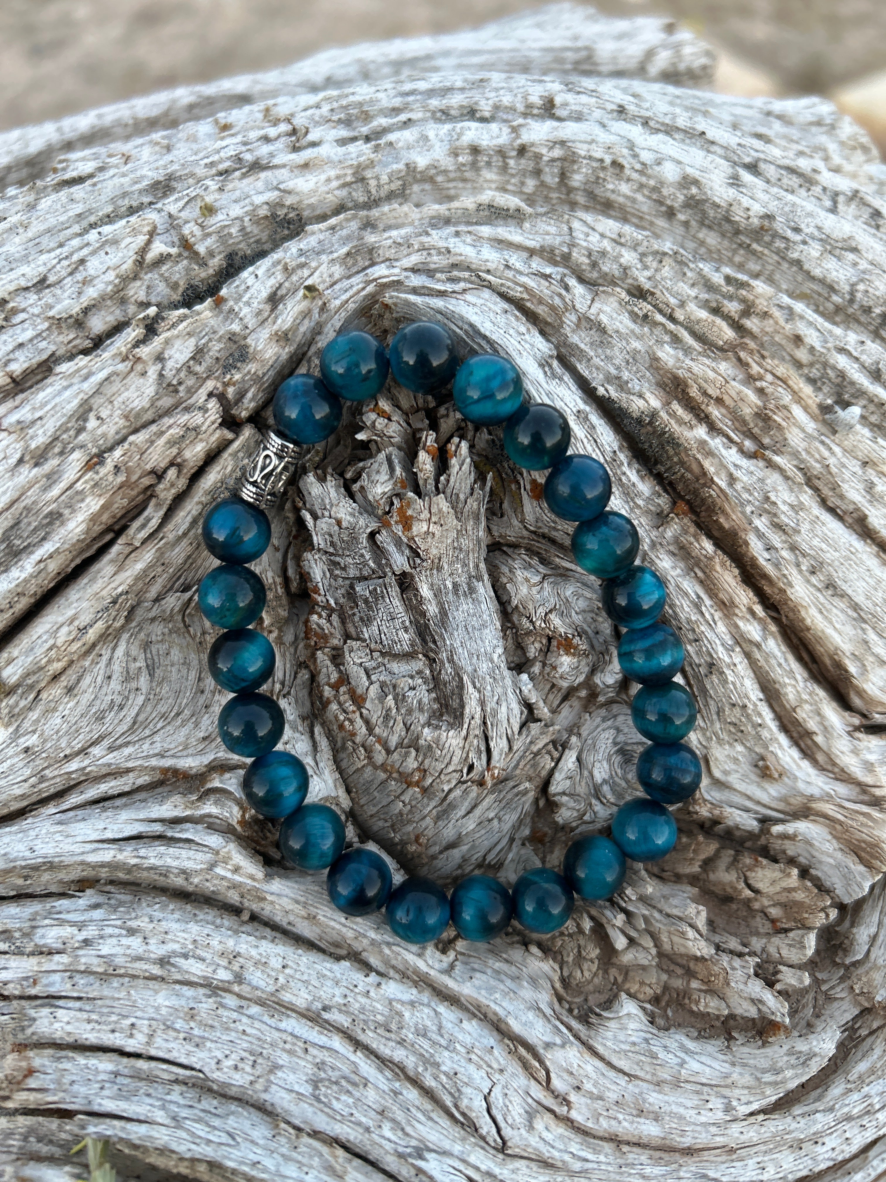 8 inch Blue Tiger Eye